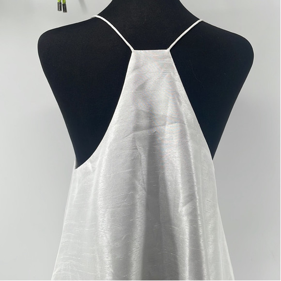 C/MEO Collective New Day Asymmetric Dress White bachelorette bridal shower Sz xs - Picture 12 of 12